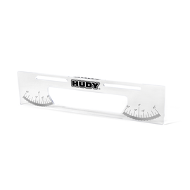 Hudy HUD109340  Upside Measure Plate for 1/10 Touring Cars