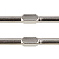 Team Associated ASC6263  Turnbuckles, M3x52 mm/2.06 in, silver