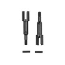 Team Associated ASC6374  RC10 Rear Stub Axles, with roll pin (2)