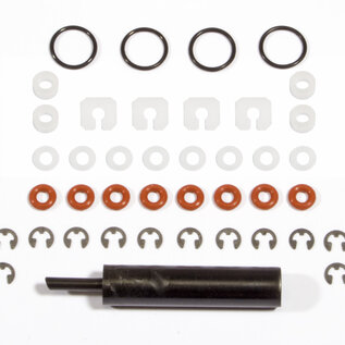 Team Associated ASC6440  RC10 Shock Rebuild Set, for 2 shocks