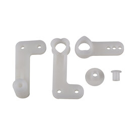 Team Associated ASC7255  RC10 Servo Saver, plastic, white