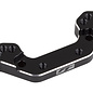 Team Associated ASC92478  RC10B7 FT Ballstud Mount, +2mm, black aluminum