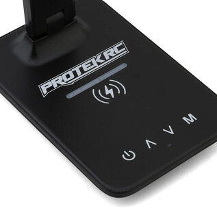 Protek RC PTK-8298  ProTek RC Multifunction LED Pit Light (w/Wireless Charge, Clock, Date & Temp)