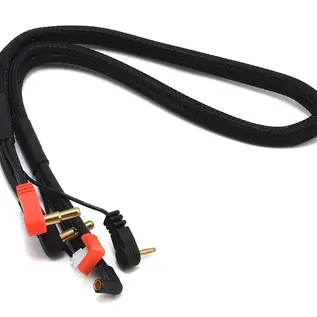TQ Wire TQW2722 2S Charge Cable w/4mm & 5mm Bullet Connector (2') (Junsi X6 iCharger)
