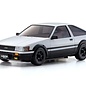 Kyosho 32641WBK  MINI-Z AWD Toyota COROLLA LEVIN AE86 White/Black 32641WBK