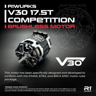 R1wurks R1-020182 R1WURKS V30 17.5T (ROAR 2025 Motor)