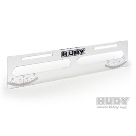 Hudy HUD108041  Upside Measure Plate For 1/8 On-Road - V2