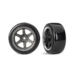 Traxxas TRA10576   Tires & wheels Drift tires soft (wide, rear) (2) for 4-Tec Drift