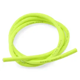 Excel Hobby XCE-0150.10  eXcelerate Silicone Wire (Neon Yellow) (1 Meter) (8AWG)