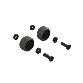 Arrma ARA320629 Wheelie Bar Wheels 4S Mojave, Kraton, Outcast