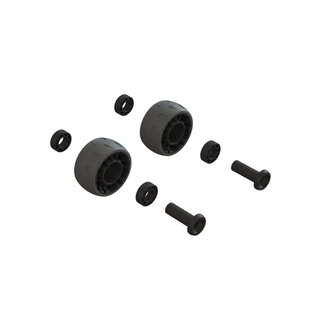 Arrma ARA320629 Wheelie Bar Wheels 4S Mojave, Kraton, Outcast