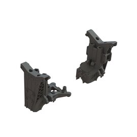 Arrma ARA320735  	F/R Composite Upper Gearbox Covers/Shock Tower for Arrma 4S Mojave