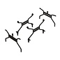 Arrma ARA480072  Lower Roll Cage Support Set for Arrma 4S Mojave