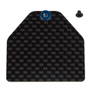 Team Associated ASC92446 RC10B7 FT Carbon Fiber Servo Weight Plate, 4g