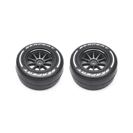 Serpent SER302057 Wheel/Tyre Set Front HARD (2) F190