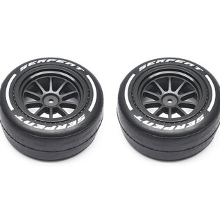 Serpent SER302057 Wheel/Tyre Set Front HARD (2) F190