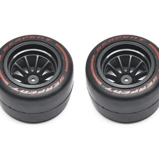 Serpent SER302062  Wheel/Tyre Set Rear SOFT (2) F190
