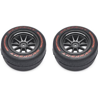 Serpent SER302061 Wheel/Tyre Set Front SOFT (2) F190