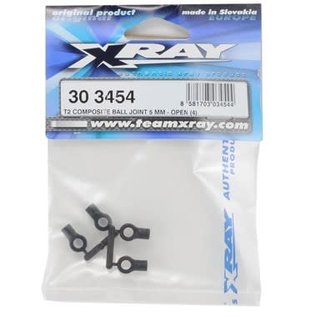 Xray XRA303454-V2  X4 & T4 Ball Joint 5MM - Open (4)
