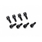 RocheRC USA ROC-510065  Roche M2.5x8mm Cap Head Wheel Screw, Black, 8 pcs