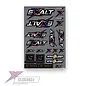 EXALT EXAS9451  Team Exalt "USA" Sticker Sheet