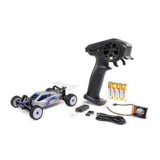 TLR / Team Losi LOS00007T2 1/24 Micro-B 2WD Buggy RTR, Silver