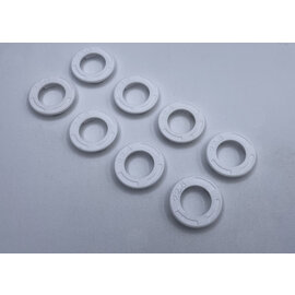 Reflex Racing RX601W  Reflex Racing Speed Dish Side Wall Plate Set (22.0,22.2,22.4,22.6) - White