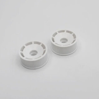 Reflex Racing RX600F0W Reflex Racing Speed Dish Wheel Front - 0 offset (white)