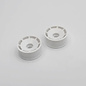 Reflex Racing RX600F0W Reflex Racing Speed Dish Wheel Front - 0 offset (white)