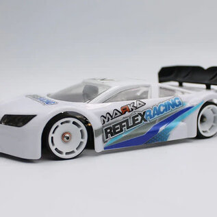 Reflex Racing RX600F0W Reflex Racing Speed Dish Wheel Front - 0 offset (white)