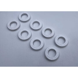 Reflex Racing RX608W Reflex Racing Speed Dish Side Wall Plate Set (22.40,22.60,22.80,23.00) - White