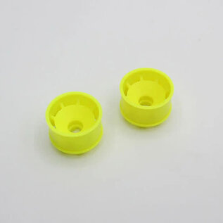 Reflex Racing RX600R0Y Reflex Racing Speed Dish Wheel Rear + 0 Offset (Yellow)