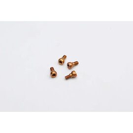Reflex Racing RX28-018 Reflex Racing RX28 7075 T6 Hard Coated Aluminum 3.5mm Ball Studs (4pcs)