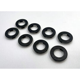 Reflex Racing RX601B Reflex Racing Speed Dish Side Wall Plate Set (22.0,22.2,22.4,22.6) - Black