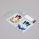 TLR / Team Losi LOS-1771 Body & Wing, Clear: Micro-B