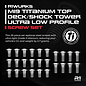 R1wurks R1-900099 Mi9 Titanium Top Deck/Shock Tower Ultra Low Profile Screw Set