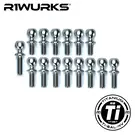 R1wurks R1-900092-1 Titanium (B74 Series) Turnbuckle Ball Stud Set, 14pcs