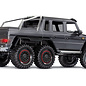 Traxxas TRA88296-4  Silver TRX-6 Mercedes-Benz G 63 AMG 6X6 Clipless