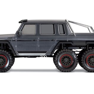 Traxxas TRA88296-4  Silver TRX-6 Mercedes-Benz G 63 AMG 6X6 Clipless