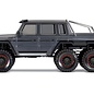 Traxxas TRA88296-4  Silver TRX-6 Mercedes-Benz G 63 AMG 6X6 Clipless