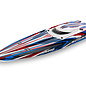Traxxas TRA103076-4 Red Spartan Brushless 36" Self Righting Boat RTR