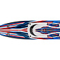 Traxxas TRA103076-4 Red Spartan Brushless 36" Self Righting Boat RTR