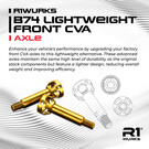 R1wurks R1-900003 R1WURKS (B74 / B84 Series) Lightweight Front CVA Axle