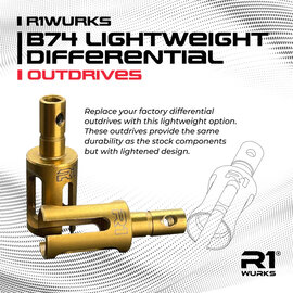 R1wurks R1-900005 R1WURKS (B74 Series) Lightweight Differential Outdrives