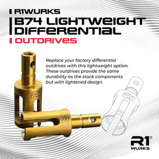 R1wurks R1-900005 R1WURKS (B74 Series) Lightweight Differential Outdrives