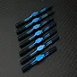 R1wurks R1-900108-1 Blue B74 Titanium Turnbuckle Set, M3.5