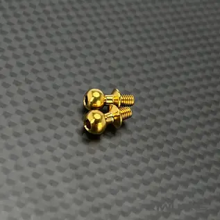 R1wurks R1-990070 R1WURKS Titanium Ballstuds, Titanium Nitride Coated, 4mm