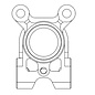 R1wurks R1-900102 R1WURKS B7 Rear Hub Set, HRC, Aluminum