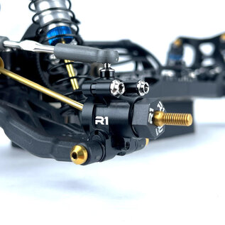 R1wurks R1-900101 R1WURKS B7 / B84 Series  Rear Hub Set, Aluminum