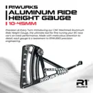 R1wurks R1-900037 Aluminum Ride Height Gauge (10-45mm)